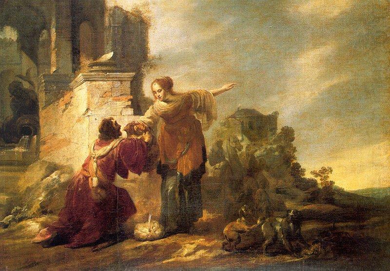 Abraham's Servant with Rebecca, Hogers, Jacob